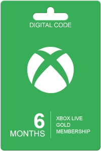 Xbox Live Gold 6 maanden