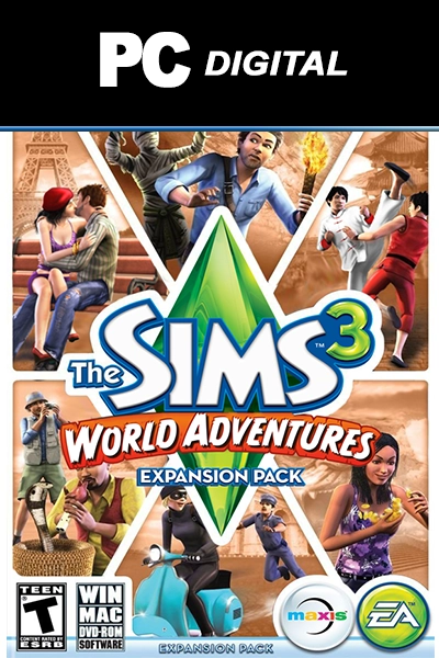 The Sims 3: World Adventures DLC voor PC