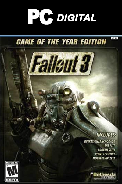 Fallout 3 - Game of the Year Edition voor PC