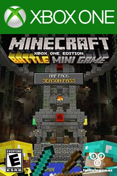 Minecraft - Battle Map Pack Season Pass DLC voor Xbox One