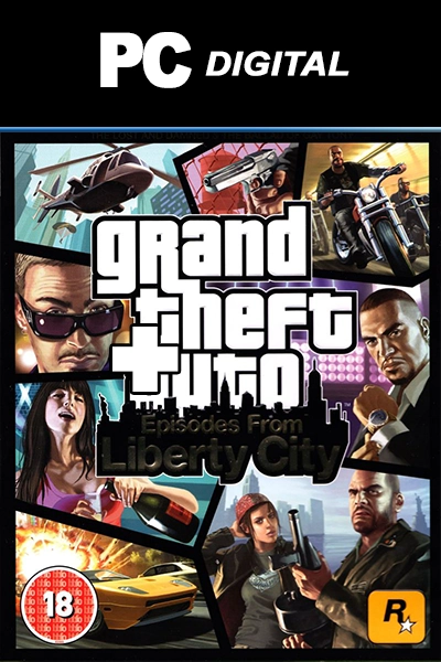 Grand Theft Auto: Episodes from Liberty City voor PC