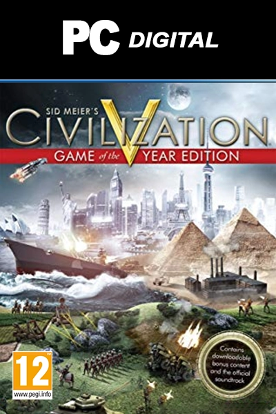 Sid Meier's Civilization V Game of the Year Edition voor PC