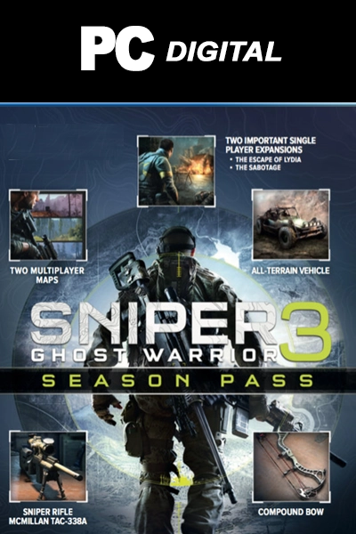 Sniper Ghost Warrior 3 Season Pass DLC voor PC