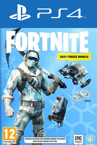 Fortnite Deep Freeze Bundle DLC voor PS4