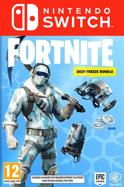 Fortnite Deep Freeze Bundle DLC voor Nintendo Switch