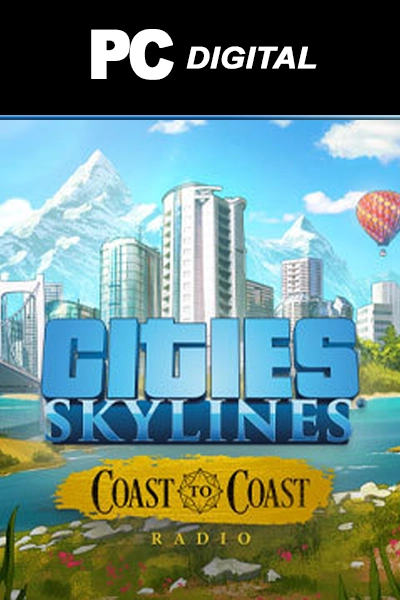Cities: Skylines - Coast to Coast Radio DLC PC