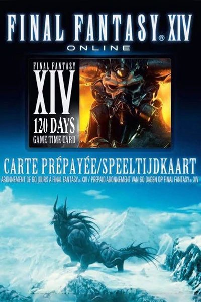 Final fantasy XIV 120 Day Prepaid