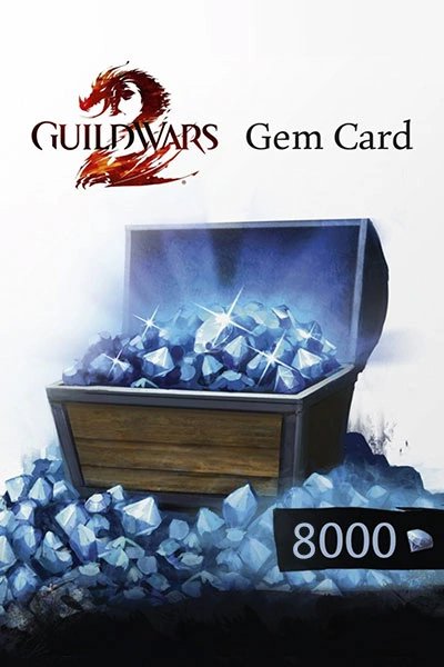 Guild Wars 2 Gem Card 8000