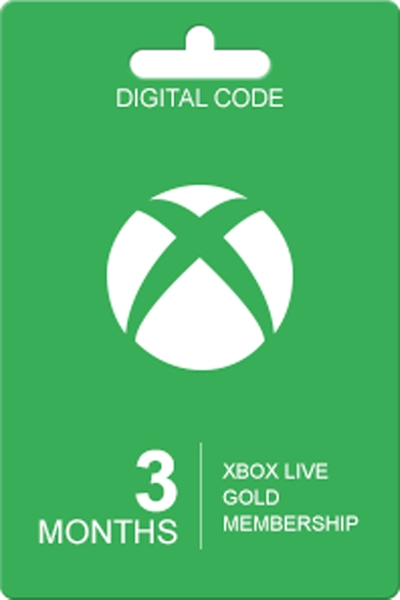 Xbox Live Gold 3 Maanden Abonnementen