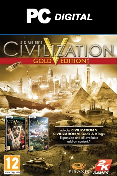 Sid Meier's Civilization V: Gold Edition voor PC