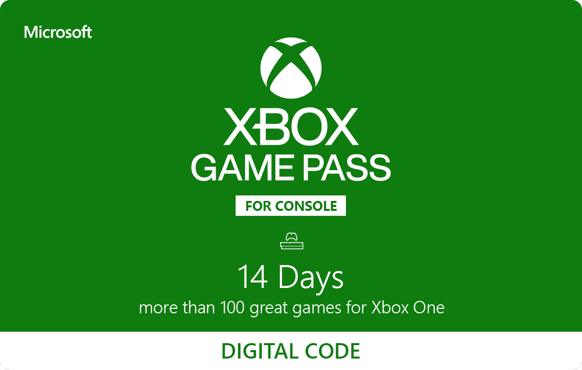 Xbox Game Pass 14 dagen (Nieuw account)