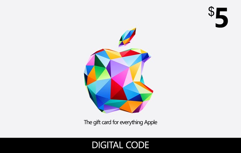 Apple Gift Card 5 USD US