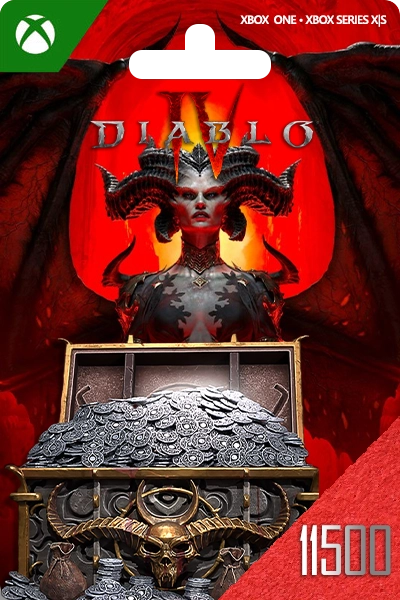 Diablo IV - 11500 Platinum Voucher Xbox One - Xbox Series XS