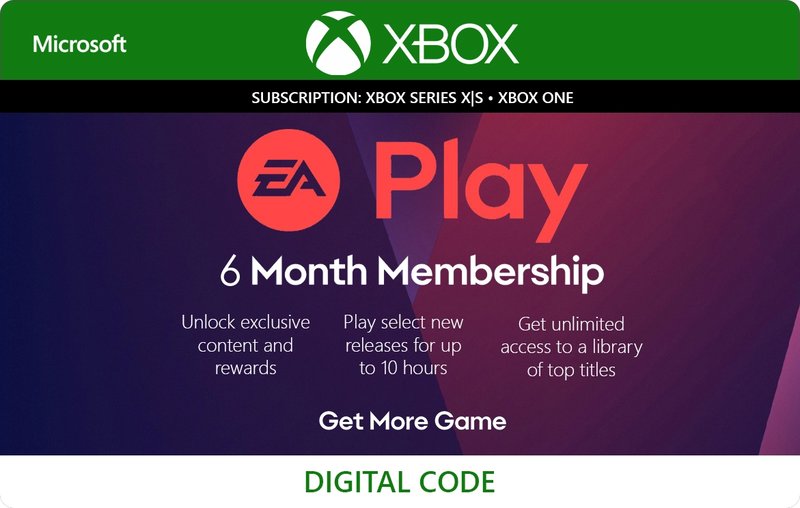 EA Play 6 Months Xbox One
