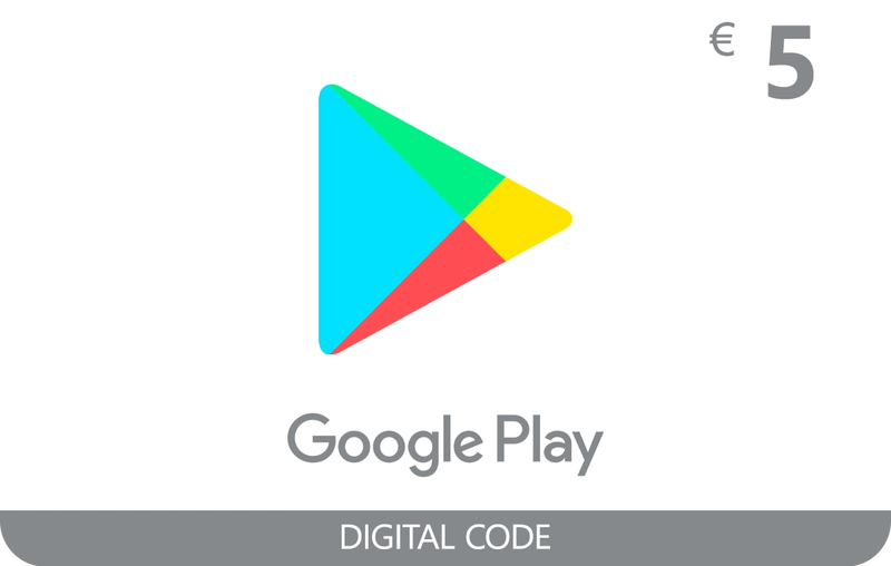Google Play Gift Card 5 EUR