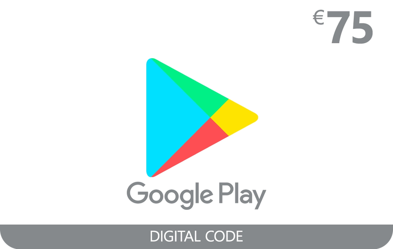 Google Play Gift Card 75 EURO