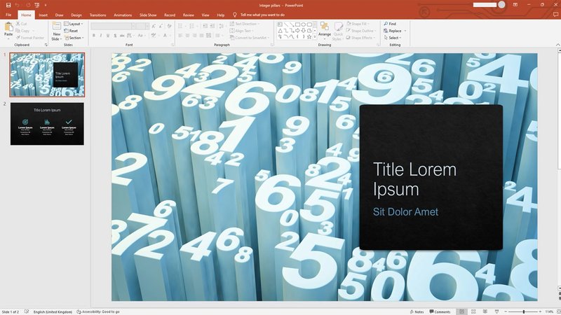 Microsoft Office Power Point 2019 - Home and Student
