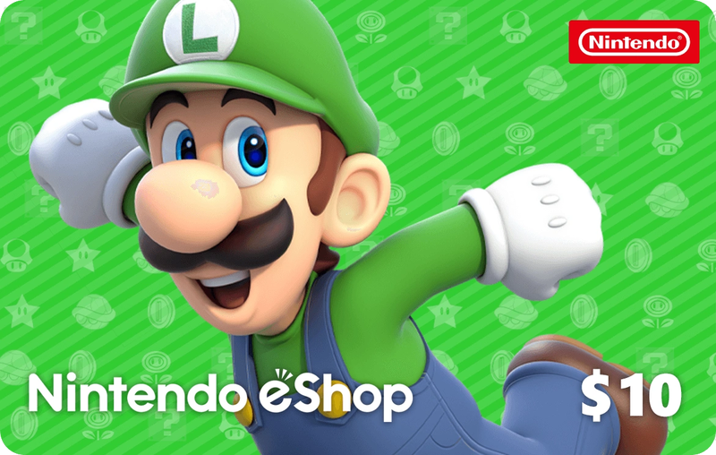 Nintendo eShop Card 10 US USD