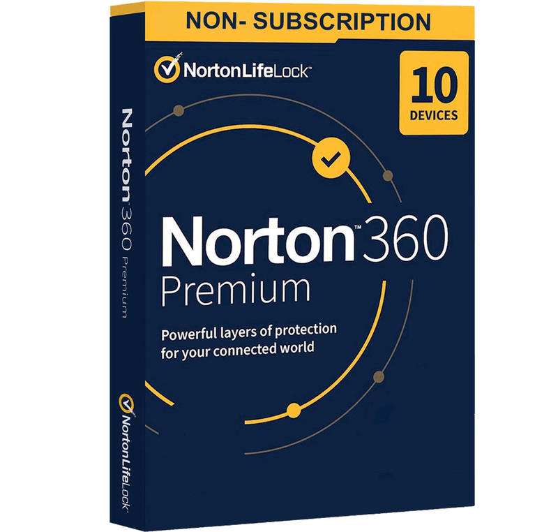 Norton 360 Premium EU Key (1 Year  10 Devices) + 75 GB Cloud Storage non-Subscription