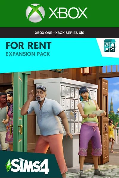 The Sims 4: For Rent DLC Xbox One Xbox Series XS