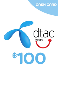 DTAC Happy Cash Card 100 THB