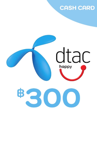 DTAC Happy Cash Card 300 THB
