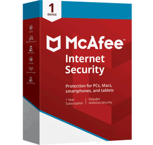 McAfee Internet Security (1 Year  1 Device)