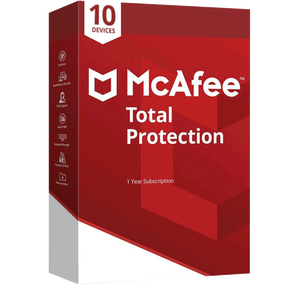 McAfee Total Protection (1 Year 10 Devices)