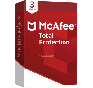 McAfeeTotal Protection (1 Year 3 Devices)