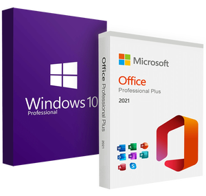 Windows 10 Pro and MS Office 2021 Pro Plus