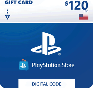 PSN PlayStation Network Card 120 USD US