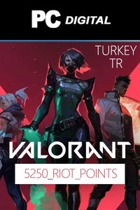 Valorant Gift Card 5250 Riot Points TR