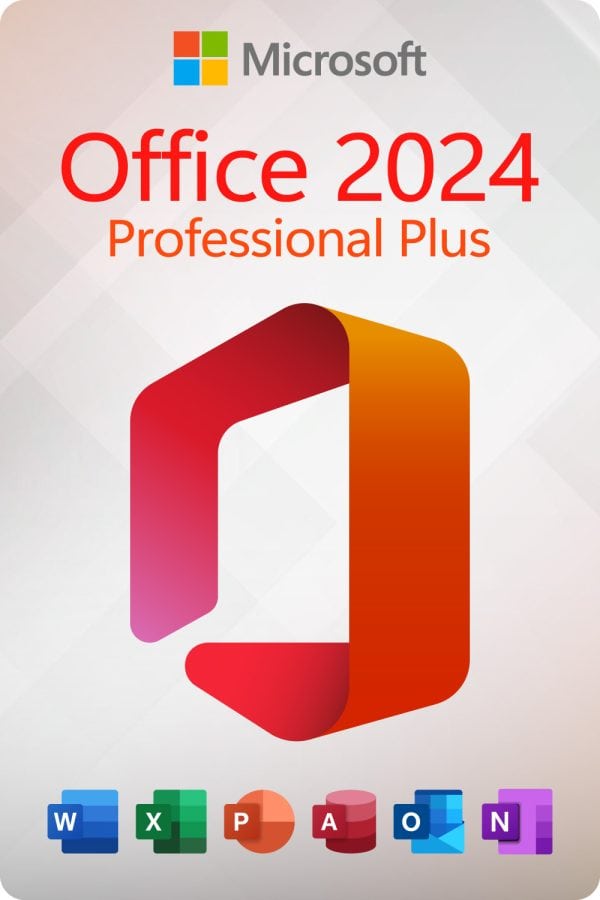Microsoft Office 2024 Professional Plus license for 3 devices