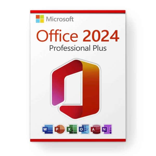 Microsoft Office 2024 Professional Plus –Licentie voor 3 apparaten