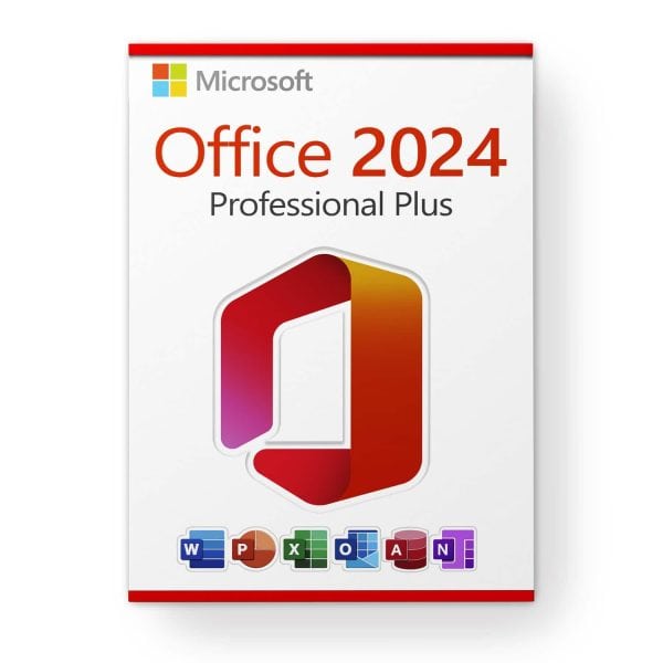 Microsoft Office 2024 Professional Plus –Licentie voor 3 apparaten