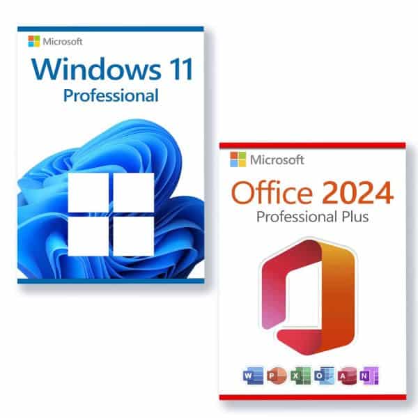 Microsoft Office 2024 Professional Plus + Windows 11 Professional Licentie voor 3 apparaten