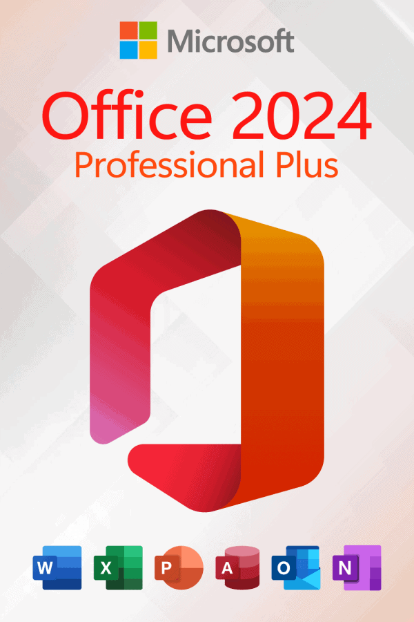 Microsoft Office 2024 Professional Plus –Licentie voor 3 apparaten